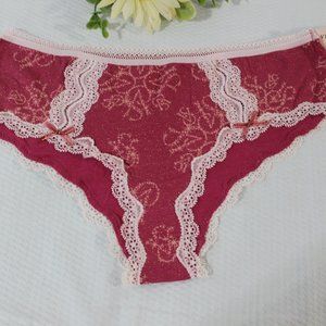 NEW Vintage Victoria's Secret Hipster Lace Trim Size Small NWT